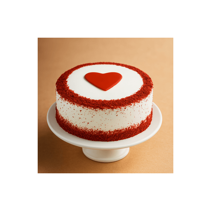 Adorable Red Velvet Cake Half Kg
