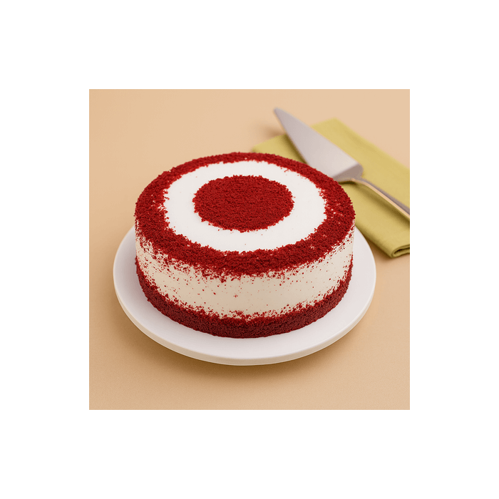 Ambrosial Red Velvet Cake Half Kg