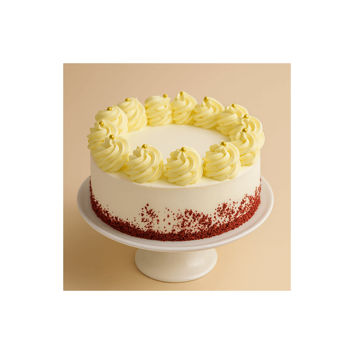 Yummy Creamy Red Velvet Cake Half Kg