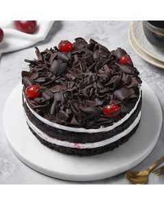 New Year Special Black Forest Cake Half Kg