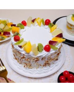 Salutary Vanilla Fruit Cake Half Kg