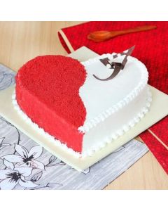 Hearty Red Velvet Cake Half Kg