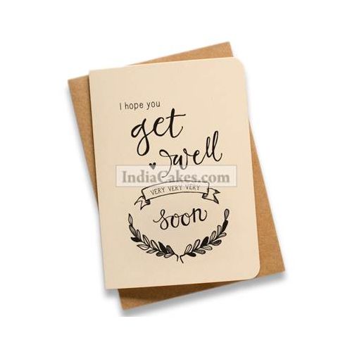Order Get Well Soon Greeting Card Today