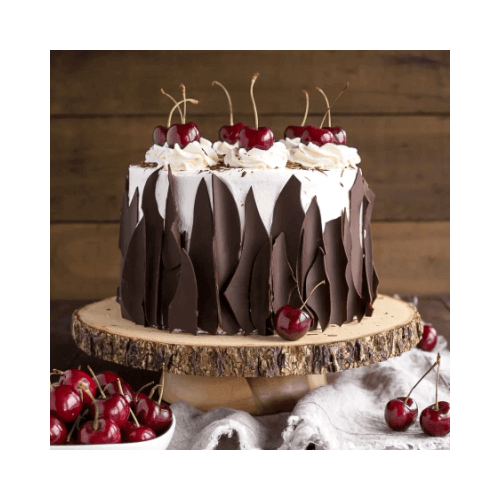 Half Kg Paradise Black Forest Cake