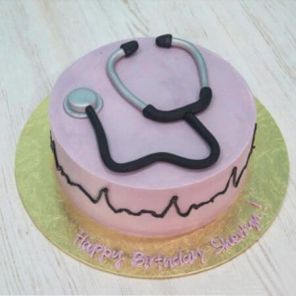 1 Kg Doctors Fondant Cake