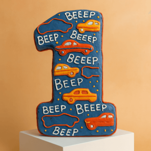 1st Birthday Car Cake 3 Kg