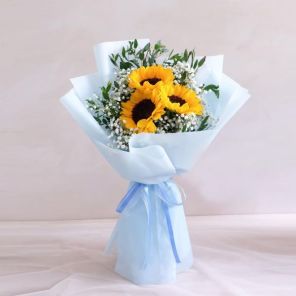 2 Elegant Bouquet of Sunflower