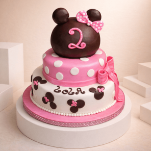 5 Kg Princess Minnie Cake