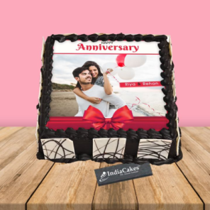 Anniversary Blessing Photo Cake