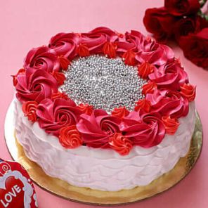 Beautiful Love Chocolate Cake Half Kg
