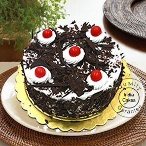 Eggless Black Forest Cake Half Kg