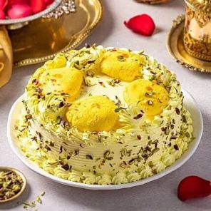 Butterscotch Cake With Rasmalai 1 Kg