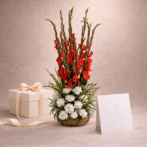 Carnation and Gladiolus