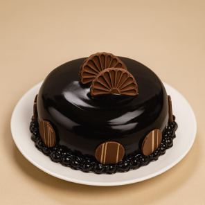 Chocolate Cake 1 Kg Dome Shaped