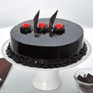 Eggless Chocolate Truffle Cream Cake Half Kgs
