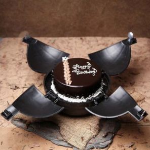 Chocolate Truffle Bomb Cake Half Kg