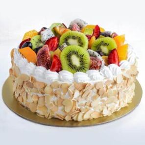 Classic Mix Fresh Fruit Cake Half Kg