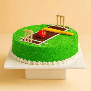 Cricket Pitch Cake 1 Kg
