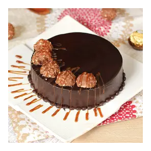 Lip Smacking Ferrero Rocher Cake