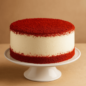Lovely Red Velvet Cake Half Kg