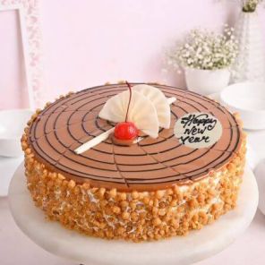 New Year Butterscotch Cake