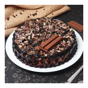 Silky Smooth KitKat Cake