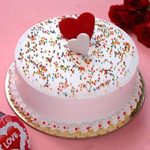 Sprinkle of Joy Vanilla Cake Half Kg