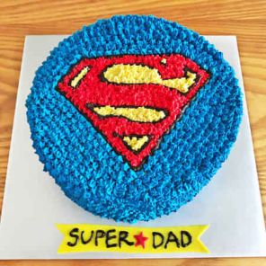 Super Dad Cream Cake Half Kg