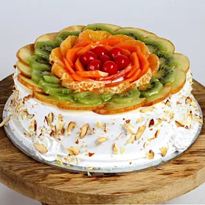 Vanilla Fruit Cake Half Kgs